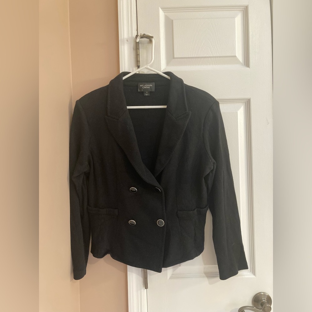 ST.John Caviar Double Breasted Blazer